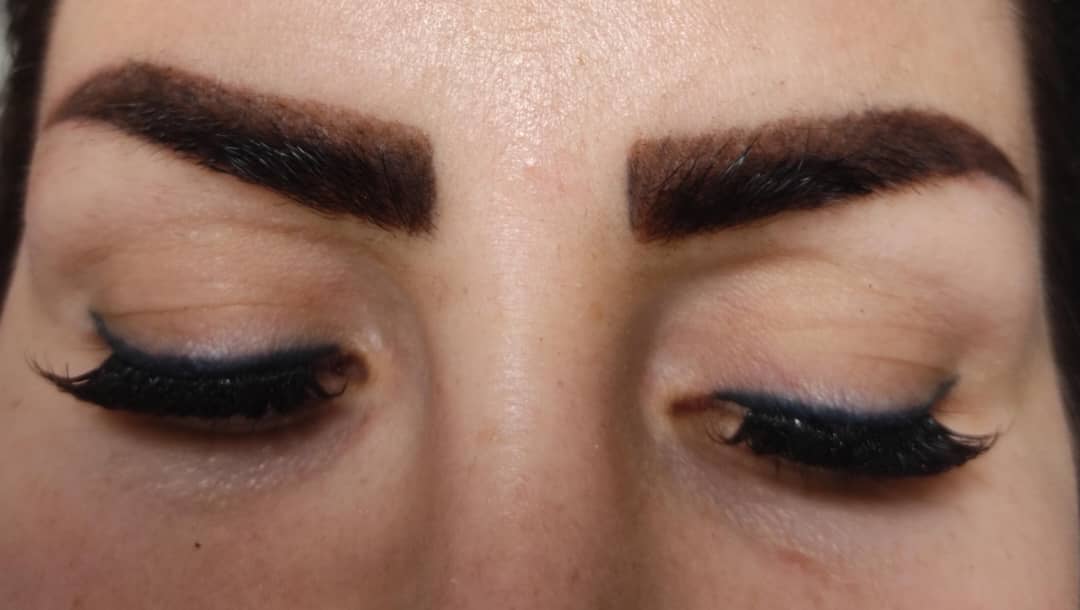 آموزش استفاده از حنای ابرو